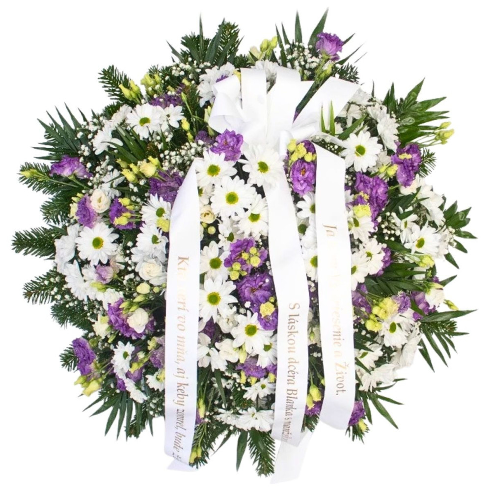 Smútočný veniec Lysianthus